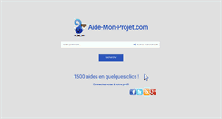 Desktop Screenshot of aide-mon-projet.com